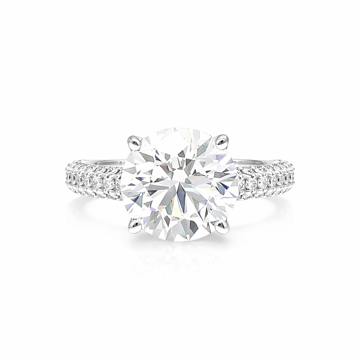 IGI Certified Lab Grown Diamond Round Solitaire Ring, 0.75ct — 14K/18K Solid Gold