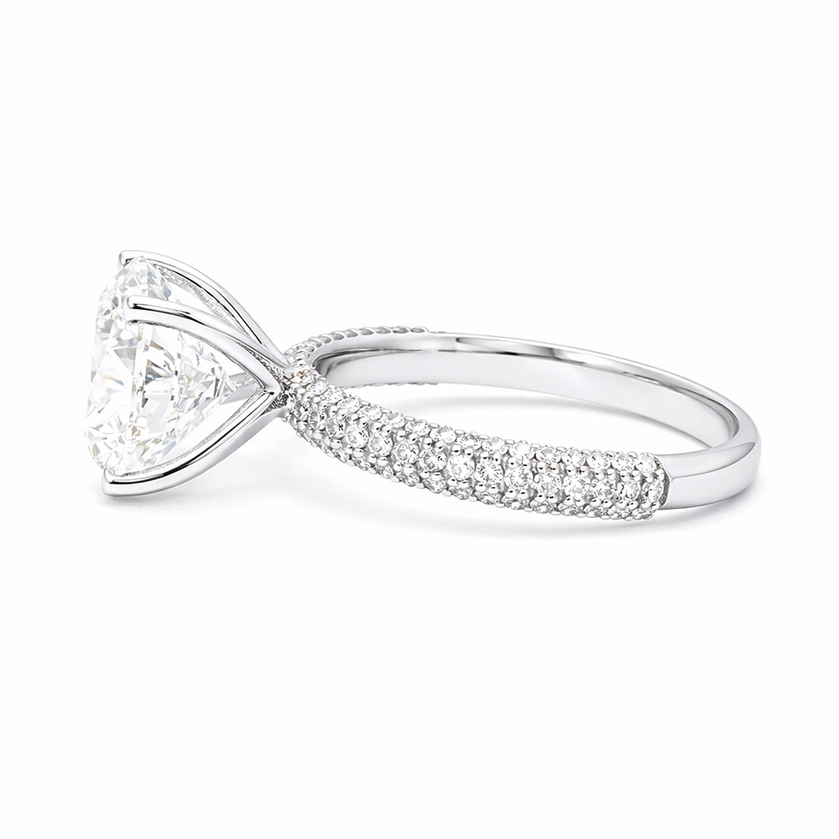 IGI Certified Lab Grown Diamond Round Solitaire Ring, 0.75ct — 14K/18K Solid Gold