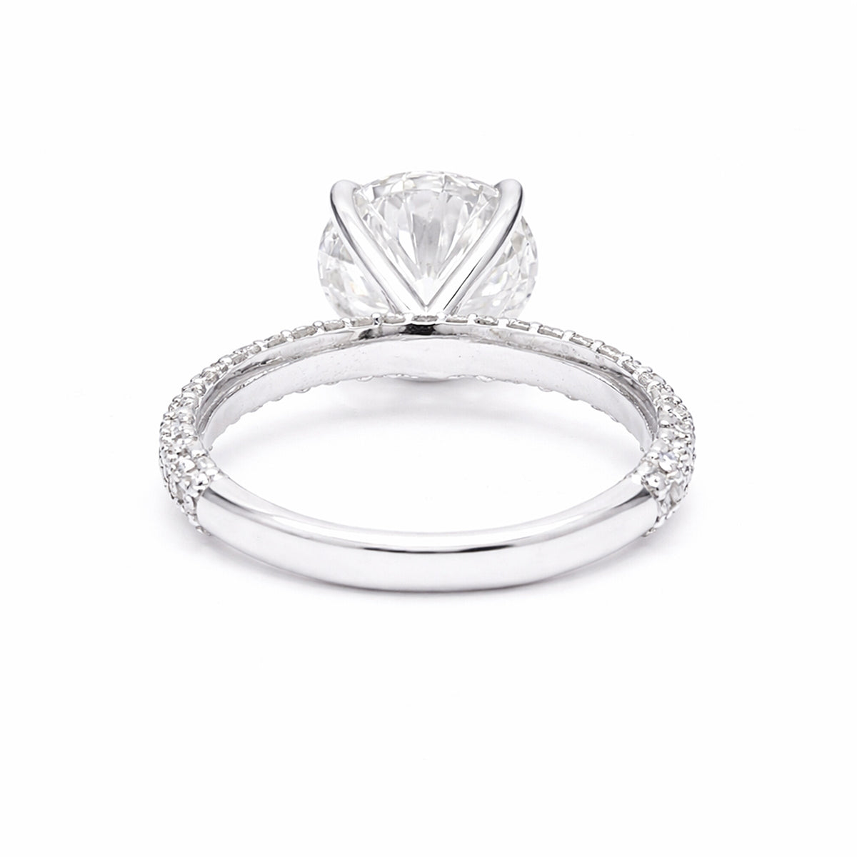 IGI Certified Lab Grown Diamond Round Solitaire Ring, 0.75ct — 14K/18K Solid Gold
