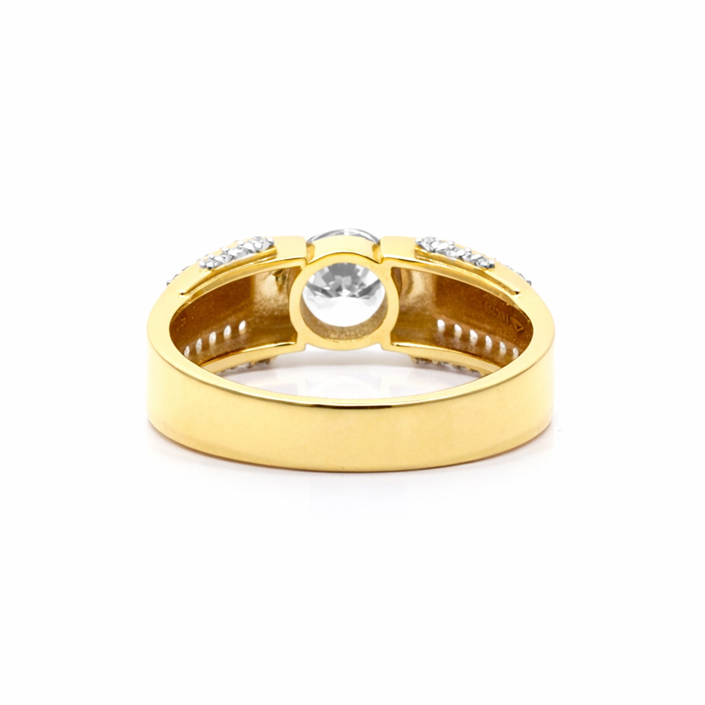 IGI Certified Lab Grown Diamond Round Cluster Ring, 0.60ct tw — 14K/18K Solid Gold