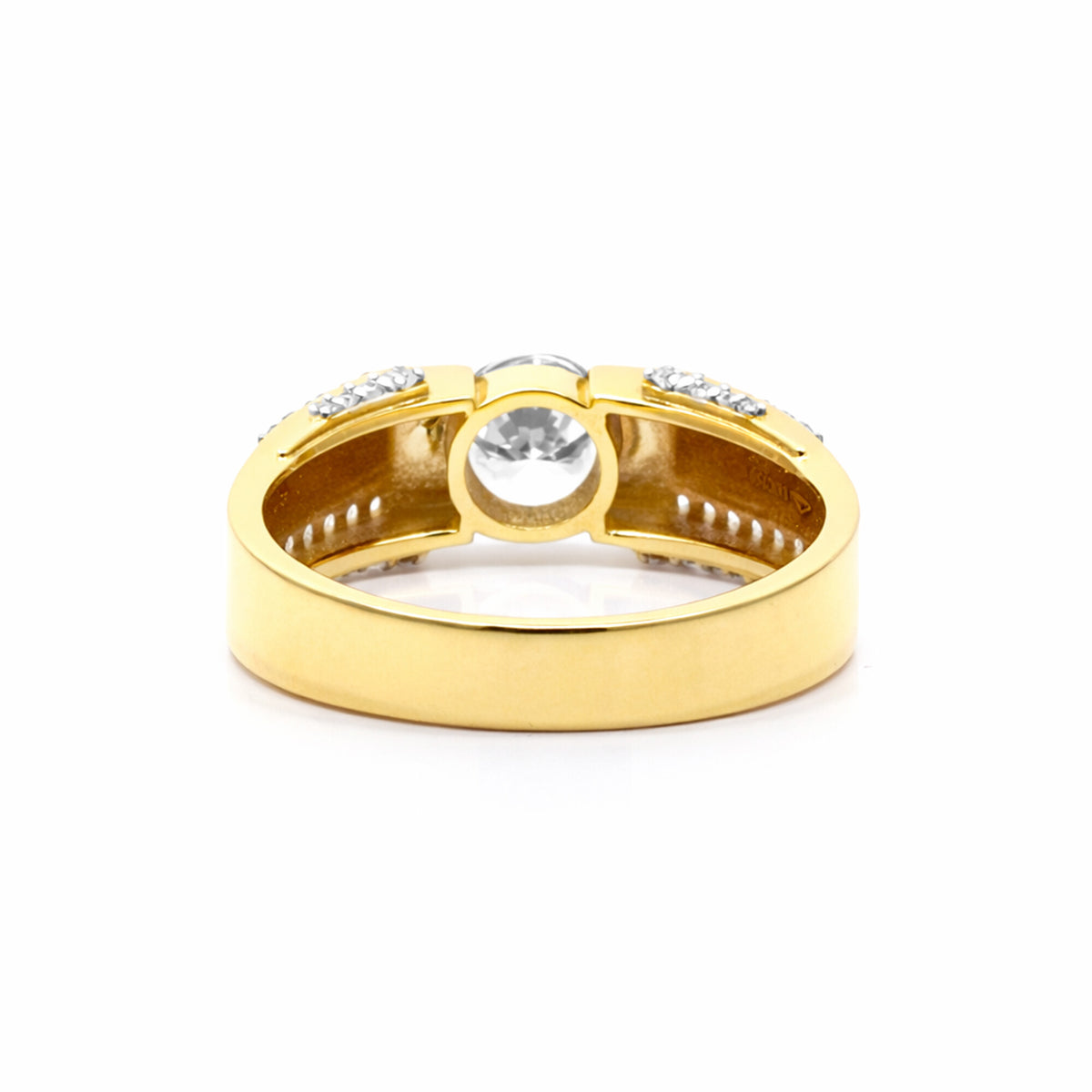 IGI Certified Lab Grown Diamond Round Cluster Ring, 0.60ct tw — 14K/18K Solid Gold
