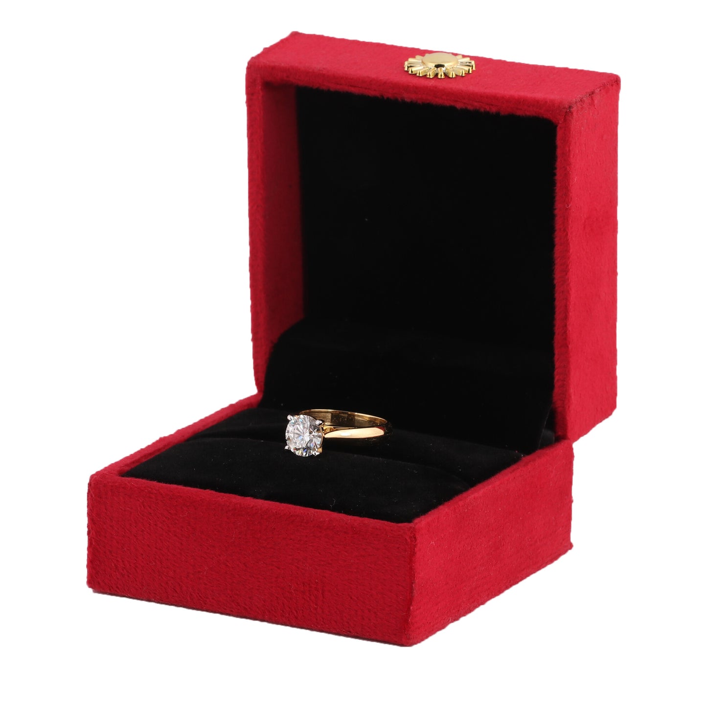 IGI Certified Lab Grown Diamond Round-Cut Solitaire Ring — 18K Solid Gold