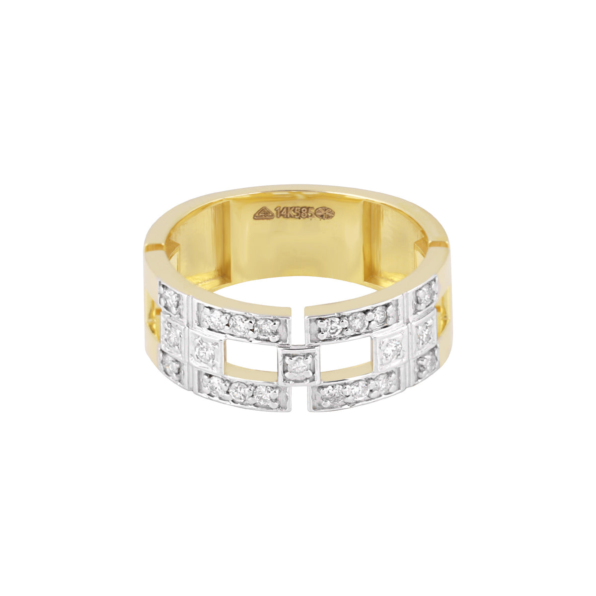 IGI Certified Lab Grown Diamond Round-Cut Pave Cluster Ring — 14K/18K Solid Gold