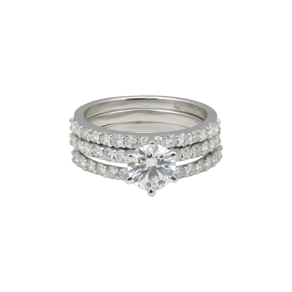 IGI Certified Lab Grown Diamond Round-Cut Ring — Solid 14K and 18K Gold