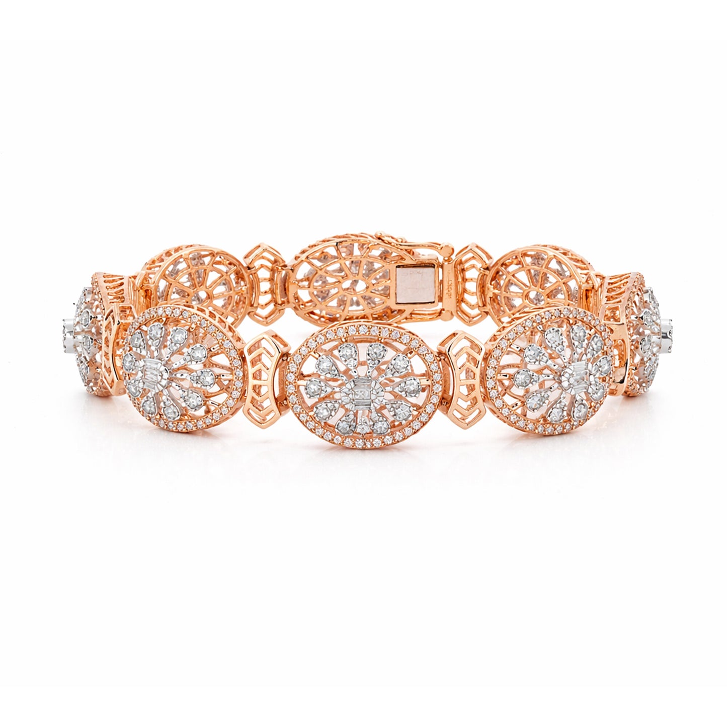 IGI Certified Lab Grown Diamond Tennis Bracelet — 14K/18K Solid Gold, 3.6 Carat