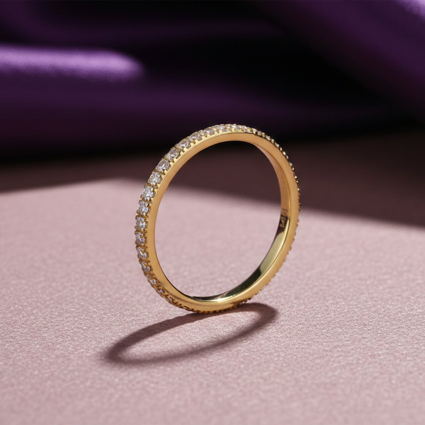 IGI Certified Lab Grown Diamond Round-Cut Ring — Solid 14K and 18K Gold