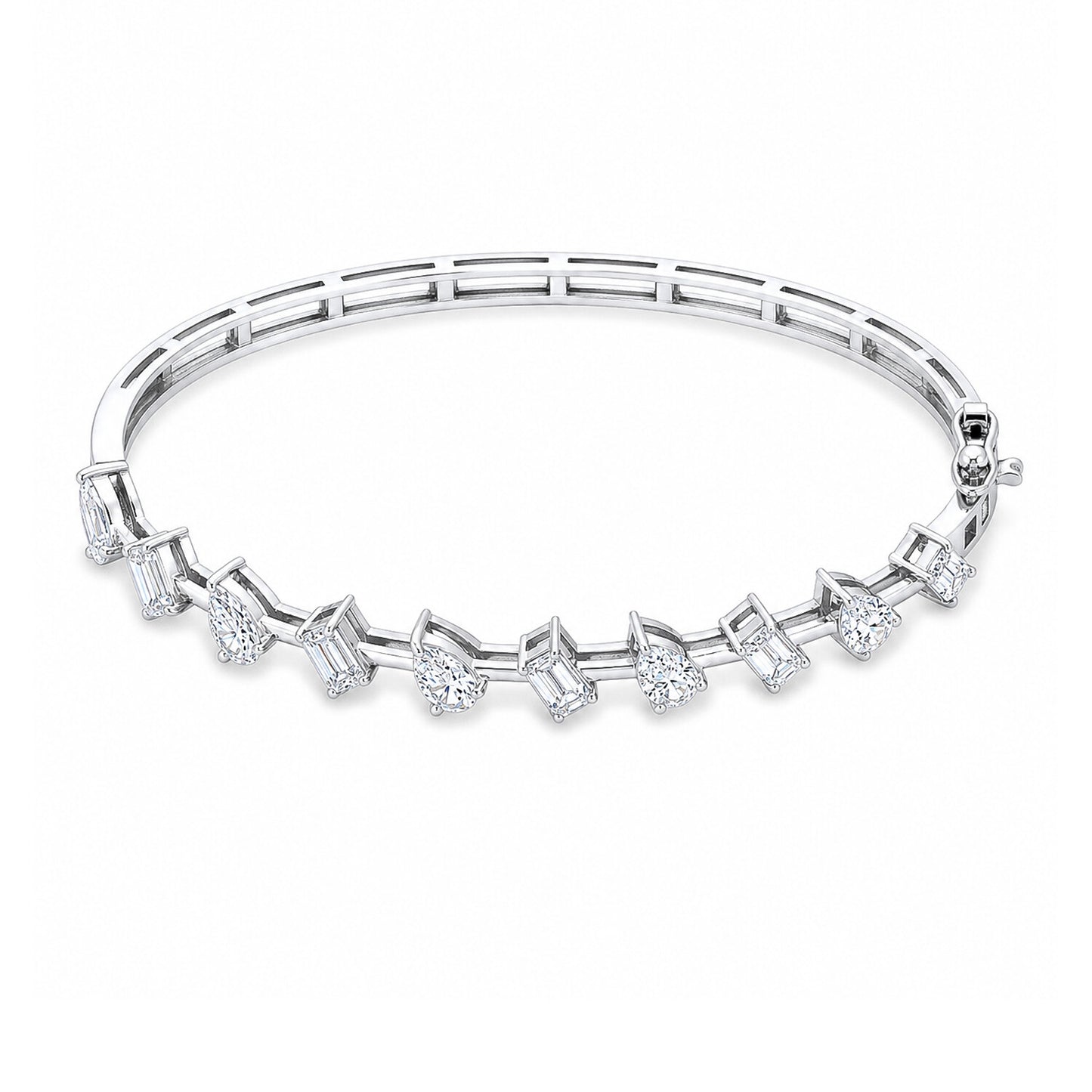 IGI Certified Lab Grown Diamond Link Bracelet — 14K/18K Solid Gold, 3.04 Carat
