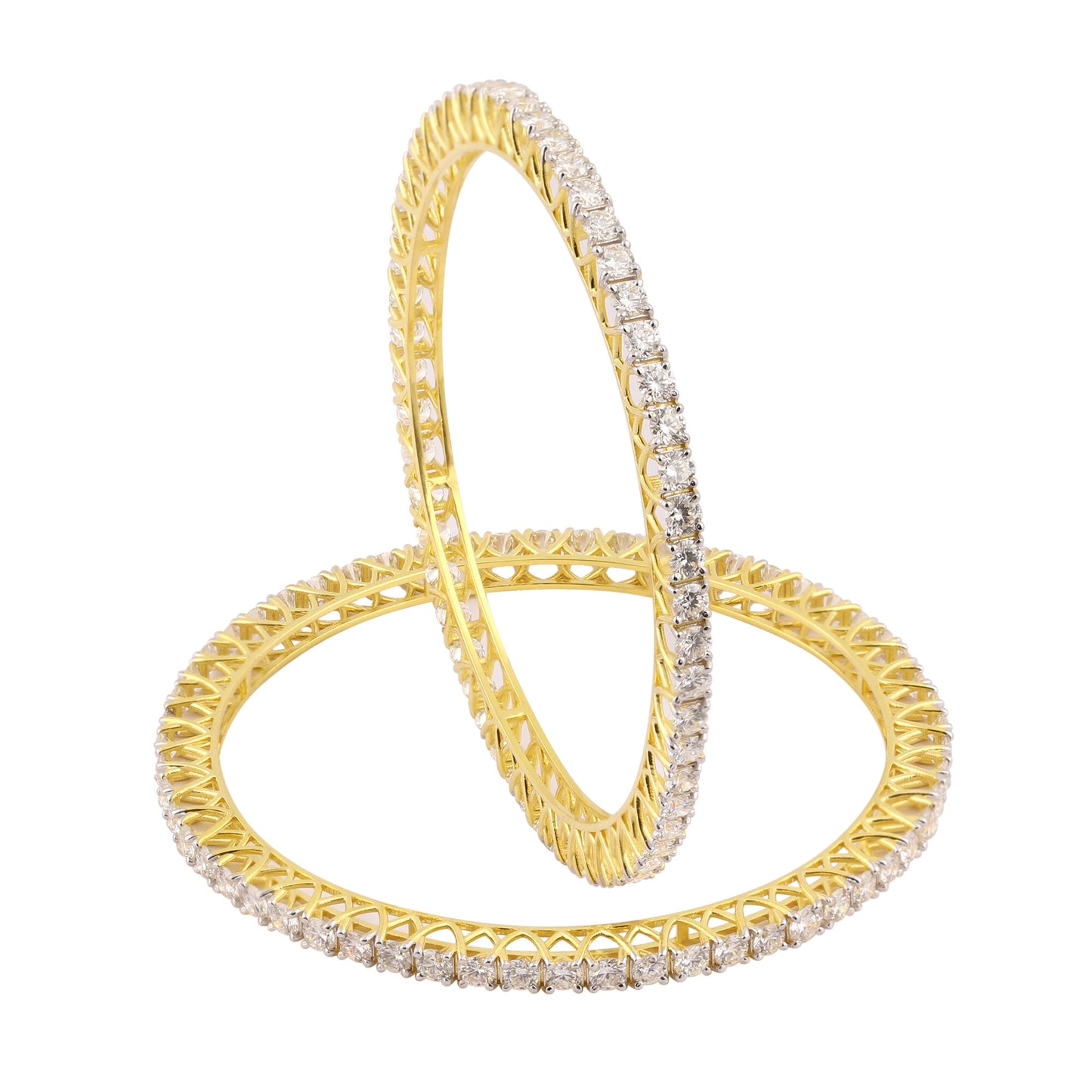IGI Certified Lab Grown Diamond Tennis Bracelet — 14K/18K Solid Gold, 17.77 Carat