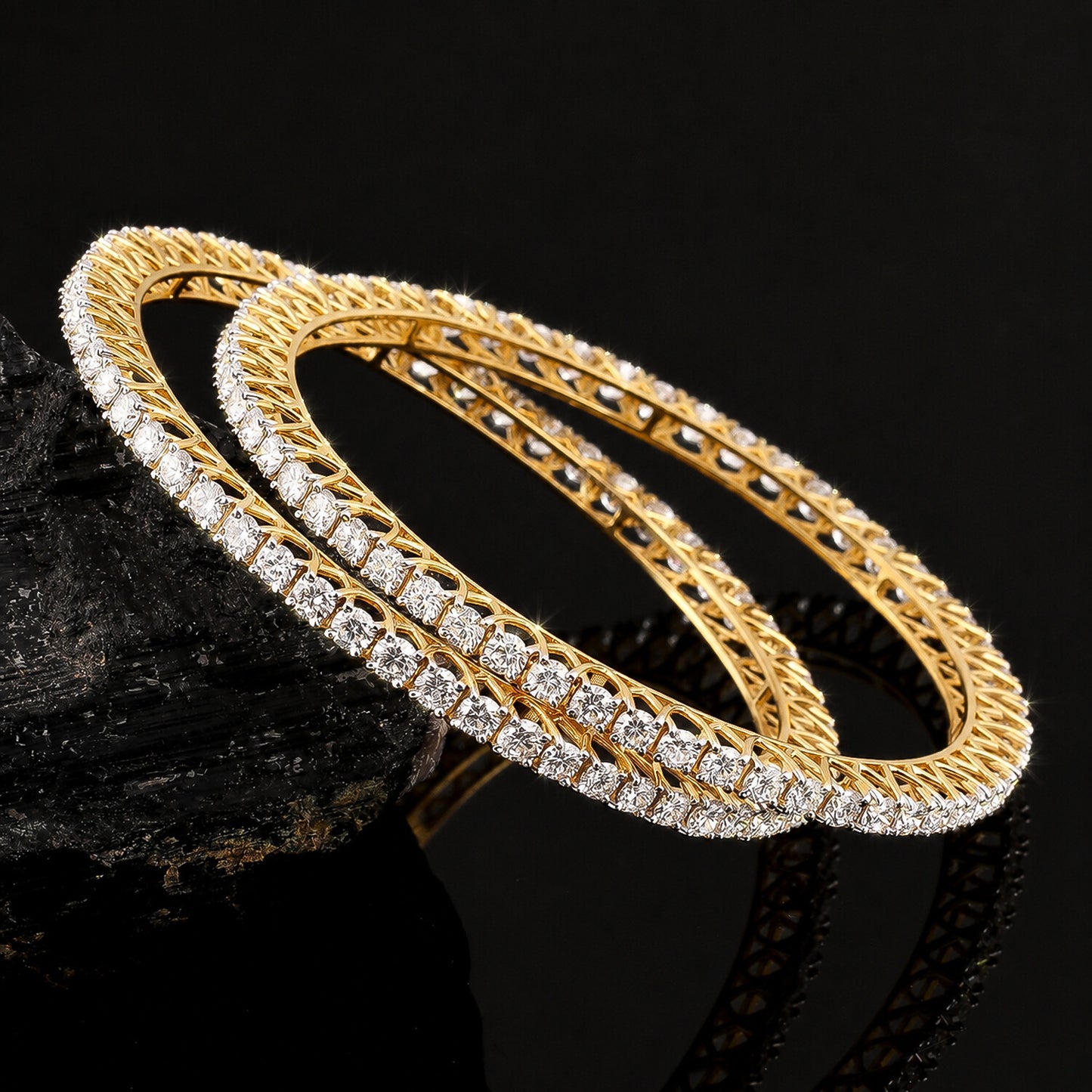 IGI Certified Lab Grown Diamond Tennis Bracelet — 14K/18K Solid Gold, 17.77 Carat
