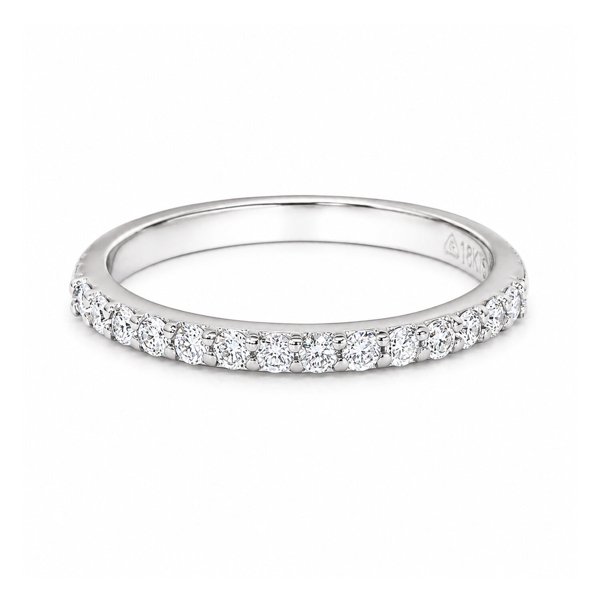 IGI Certified Lab Grown Diamond Round-Cut Ring — Solid 18K Gold