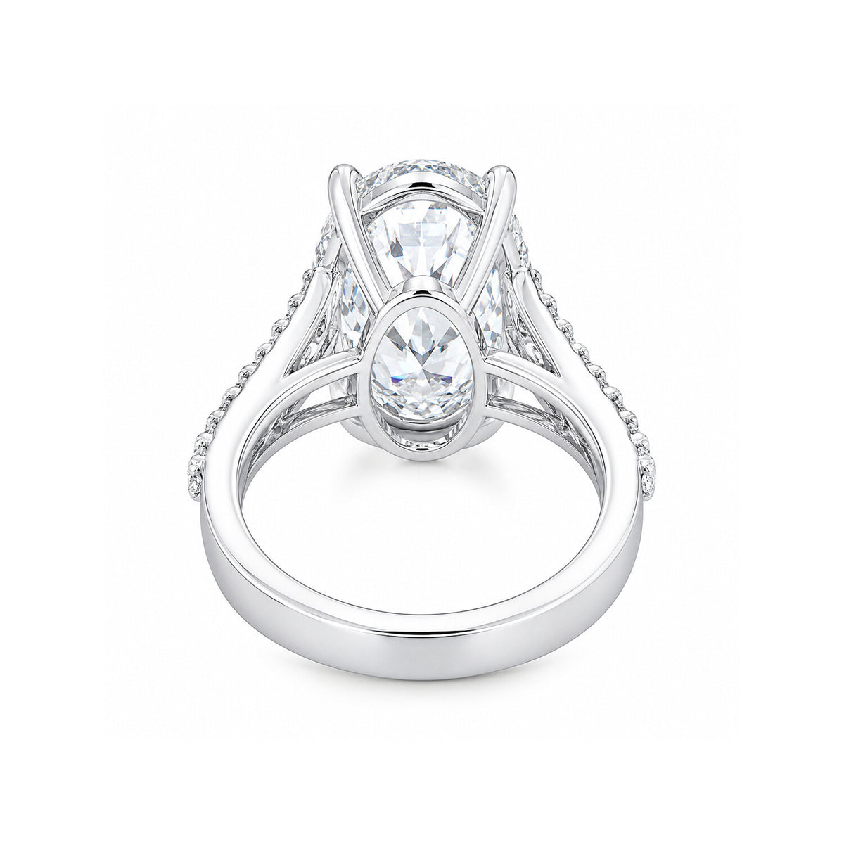 IGI Certified Lab Grown Diamond Oval-Cut Ring — Solid 14K and 18K Gold