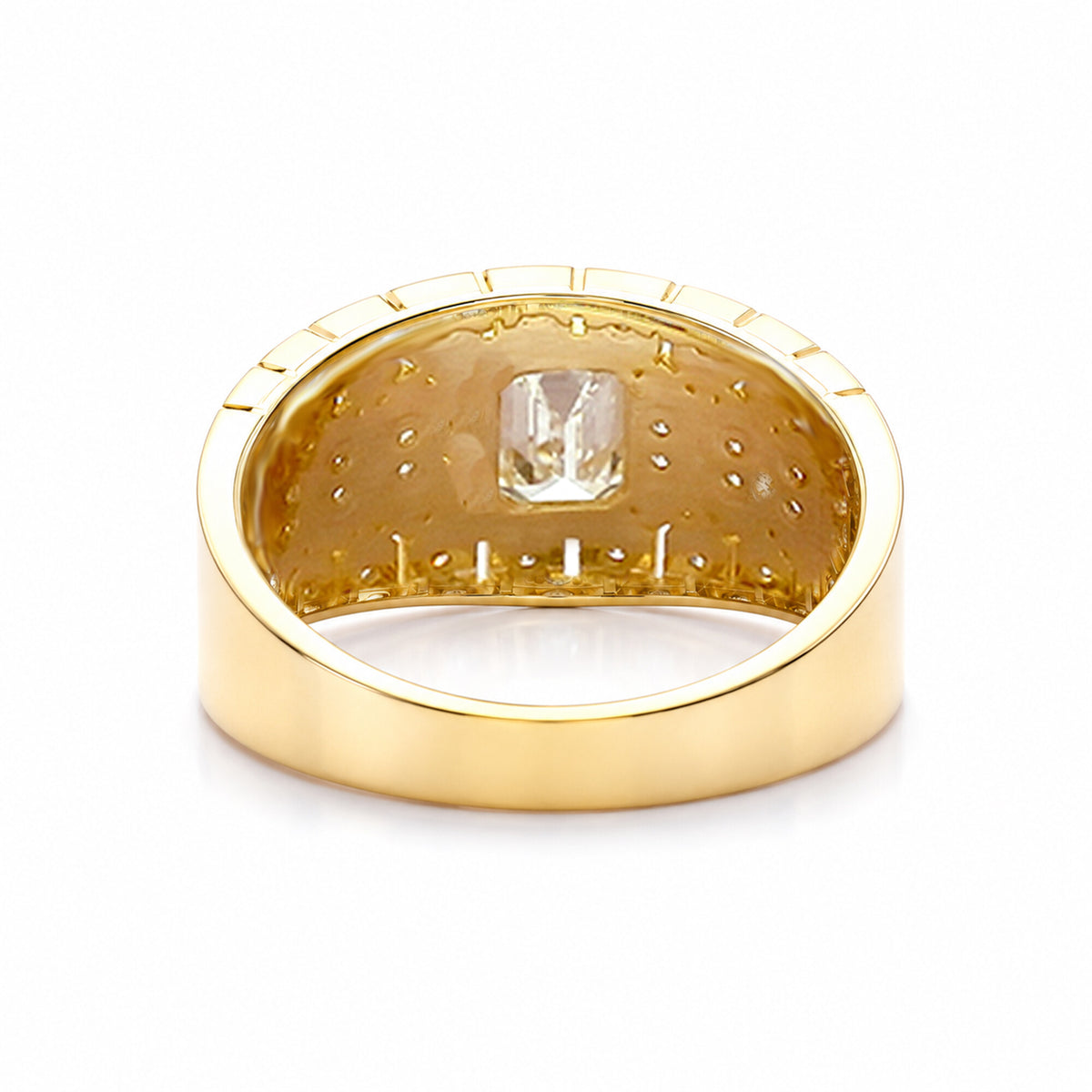 IGI Certified Lab Grown Diamond 0.57ct Heart Halo Cluster Ring — 14K/18K Solid Gold