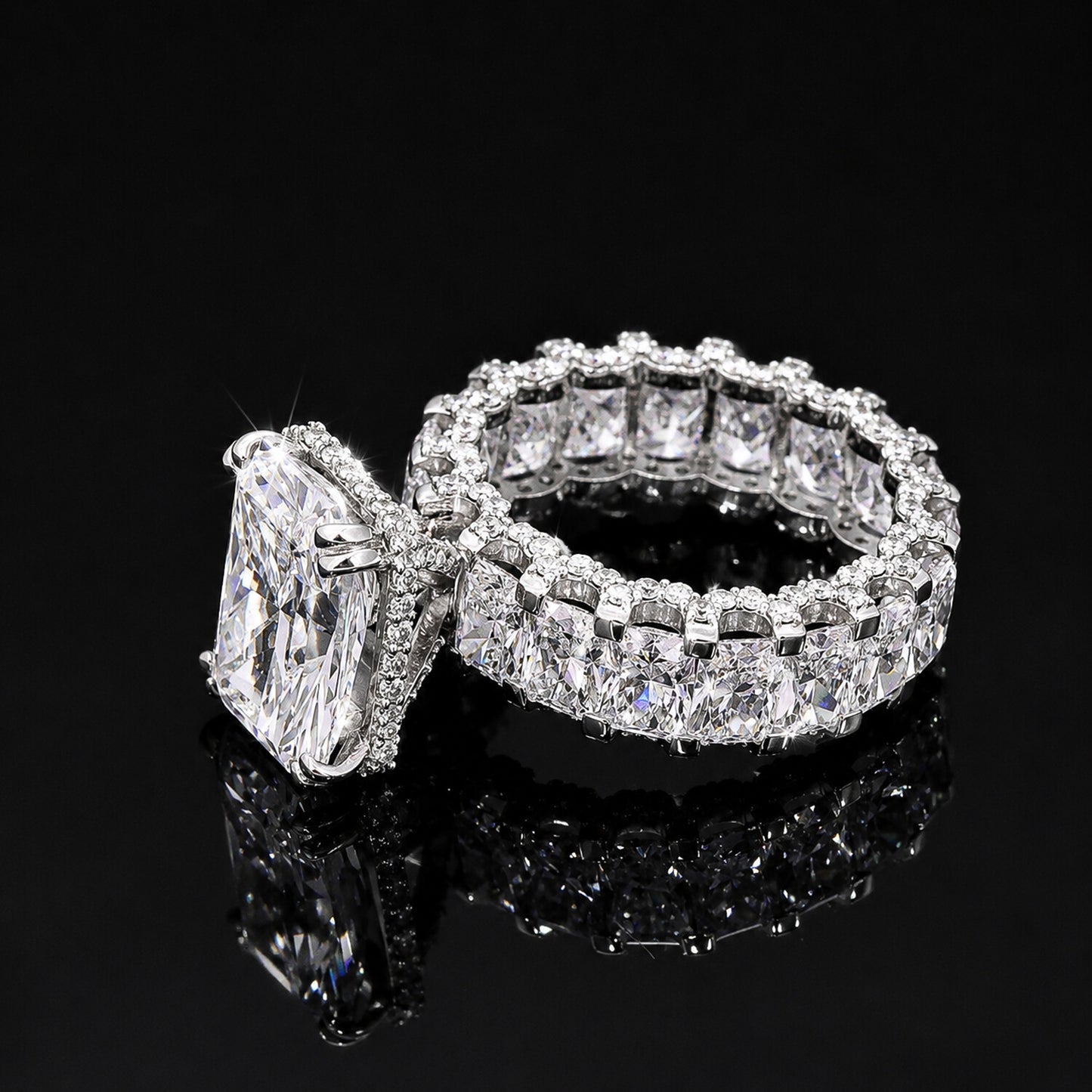 IGI Certified Lab Grown Diamond 5.06ct Round Solitaire Ring — 14K/18K Solid Gold