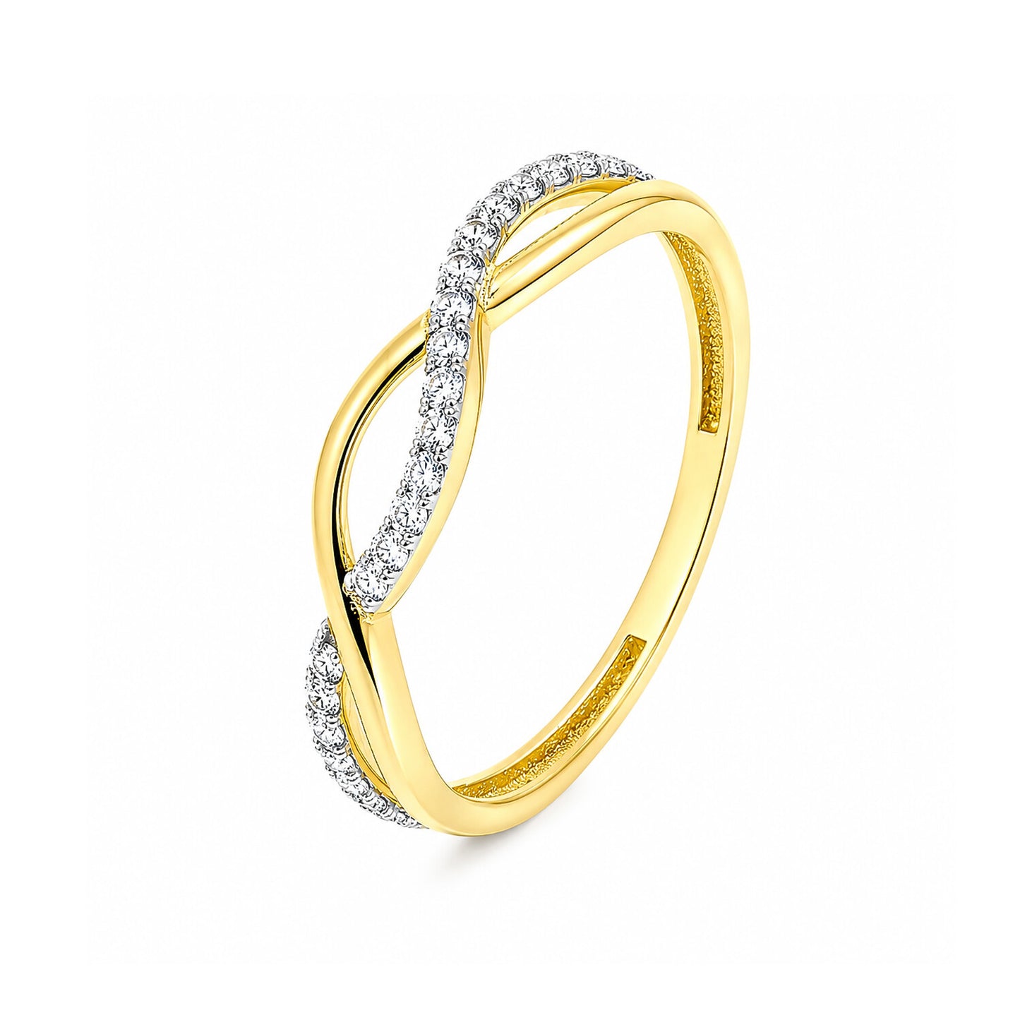 IGI Certified Lab Grown Diamond 0.22ct Round Halo Cluster Ring — 18K Solid Gold