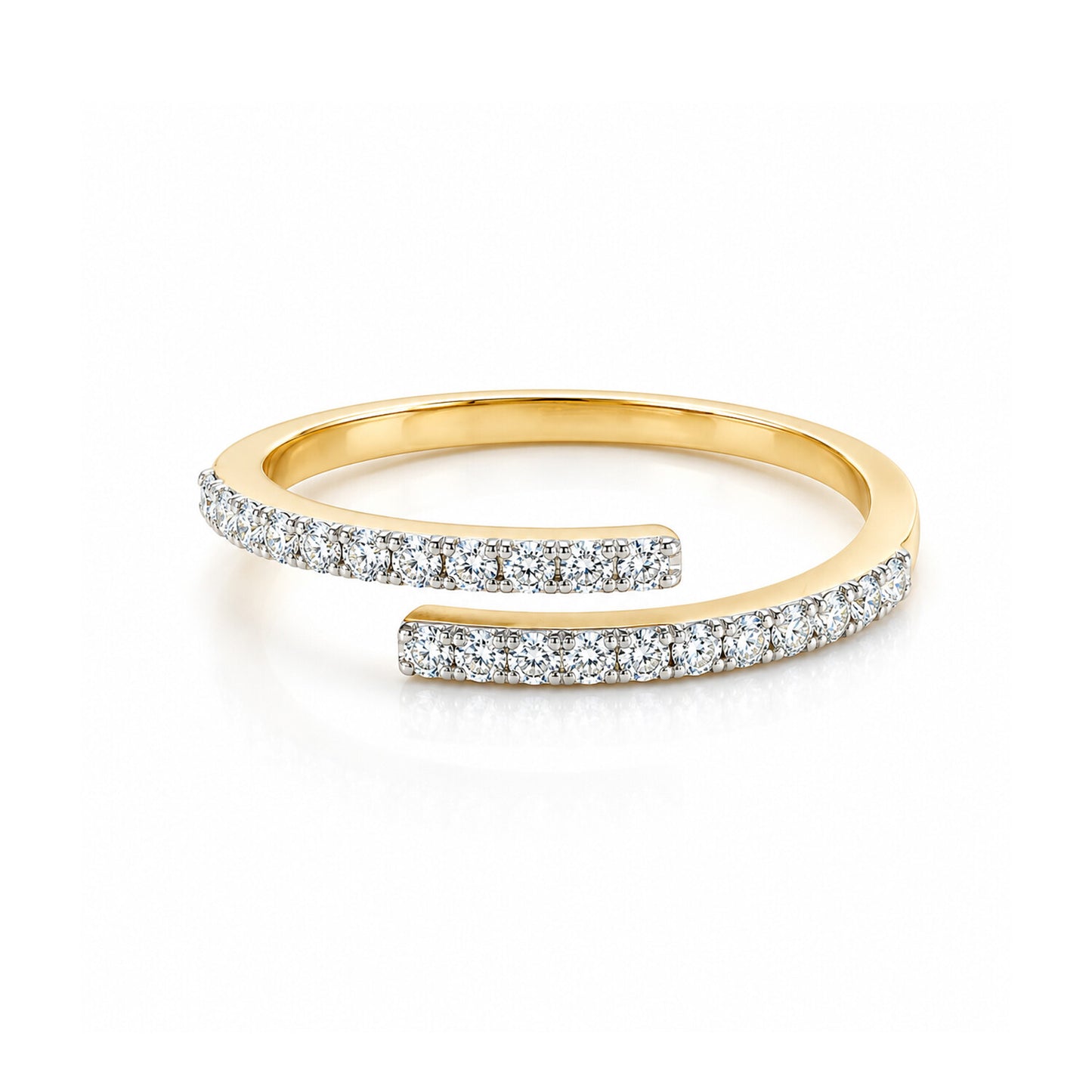 IGI Certified Lab Grown Diamond Round-Cut Ring — Solid 18K Gold