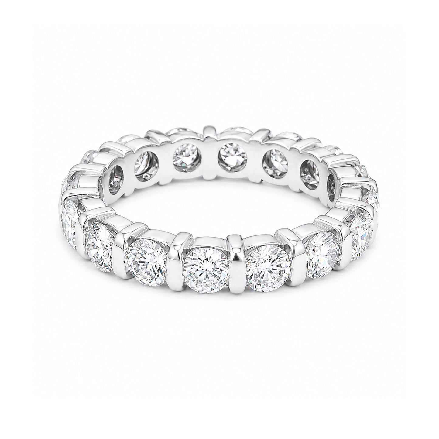 IGI Certified Lab Grown Diamond Round-Cut Ring — Solid 14K and 18K Gold