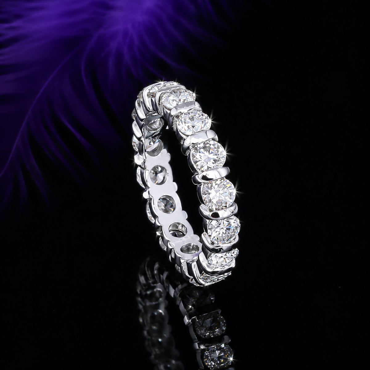 IGI Certified Lab Grown Diamond Round-Cut Ring — Solid 14K and 18K Gold