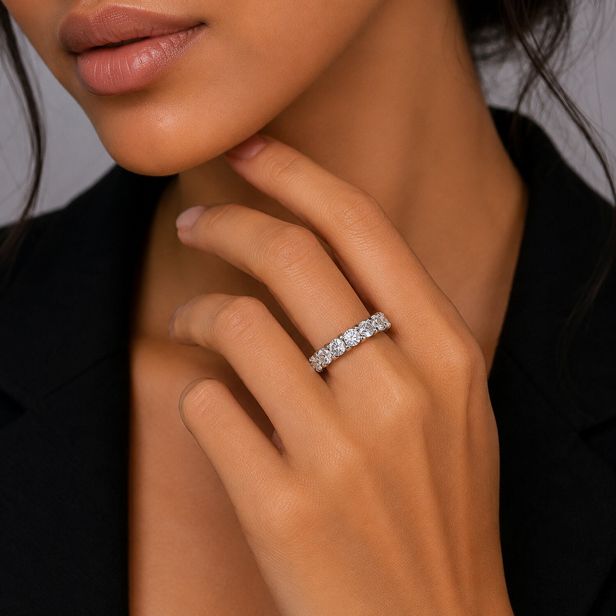 IGI Certified Lab Grown Diamond Round-Cut Ring — Solid 14K and 18K Gold
