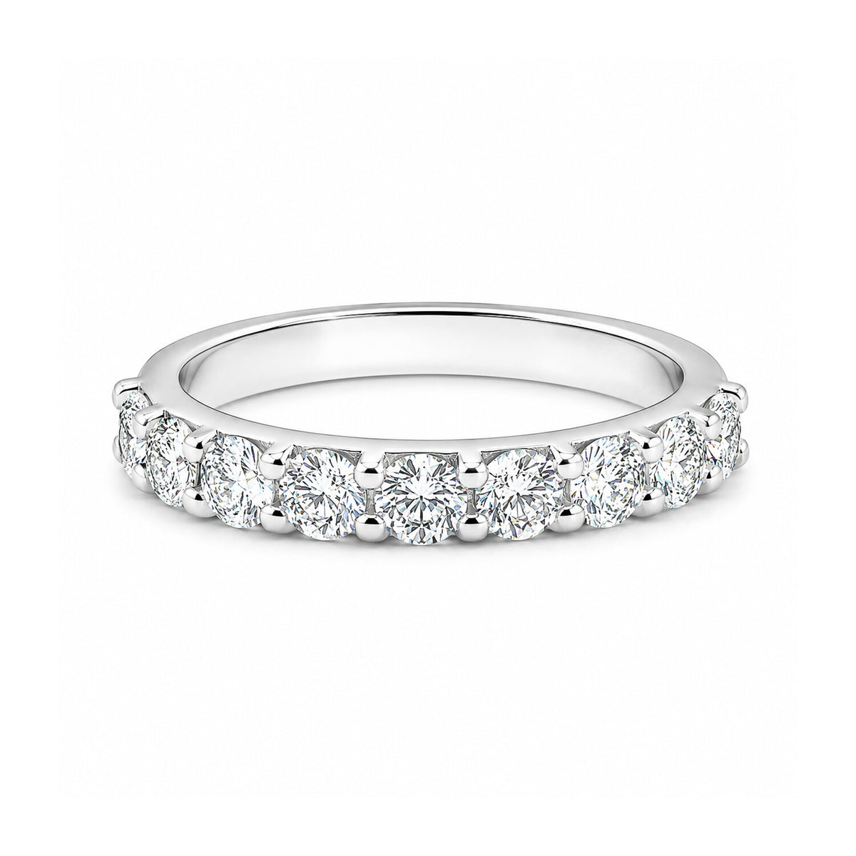 IGI Certified Lab Grown Diamond Round Cluster Ring, 0.18ct tw — 14K/18K Solid Gold
