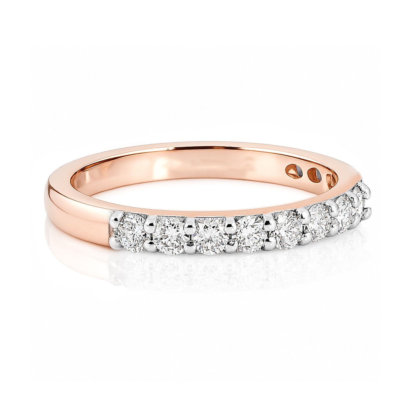 IGI Certified Lab Grown Diamond Round-Cut Pave Cluster Ring — 14K/18K Solid Gold