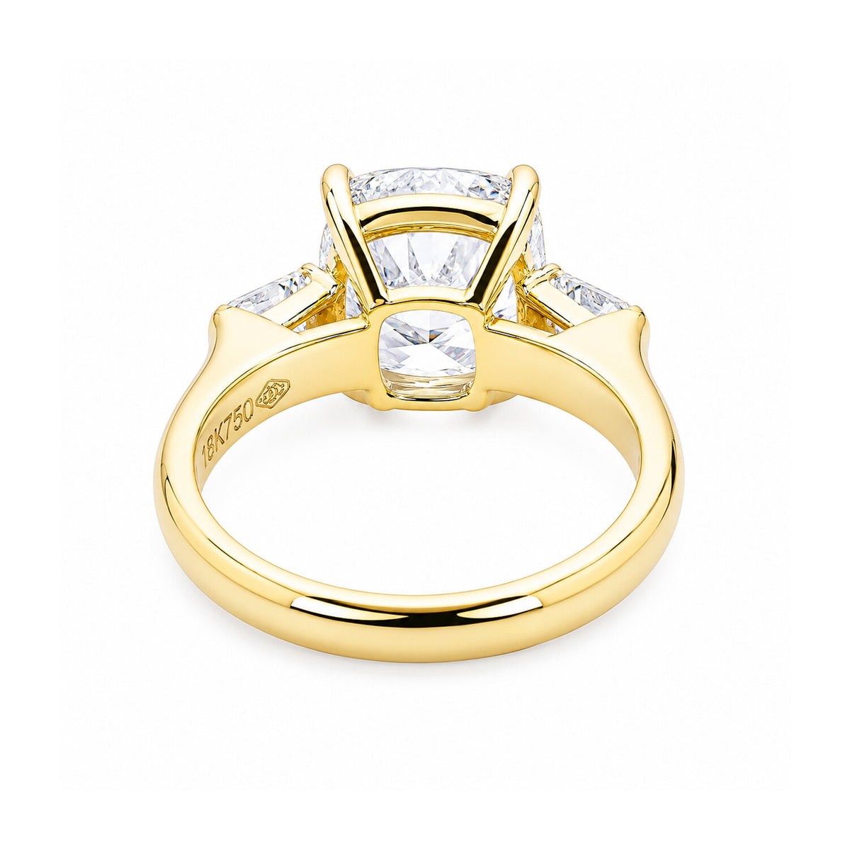 IGI Certified Lab Grown Diamond Round-Cut Ring — Solid 14K and 18K Gold