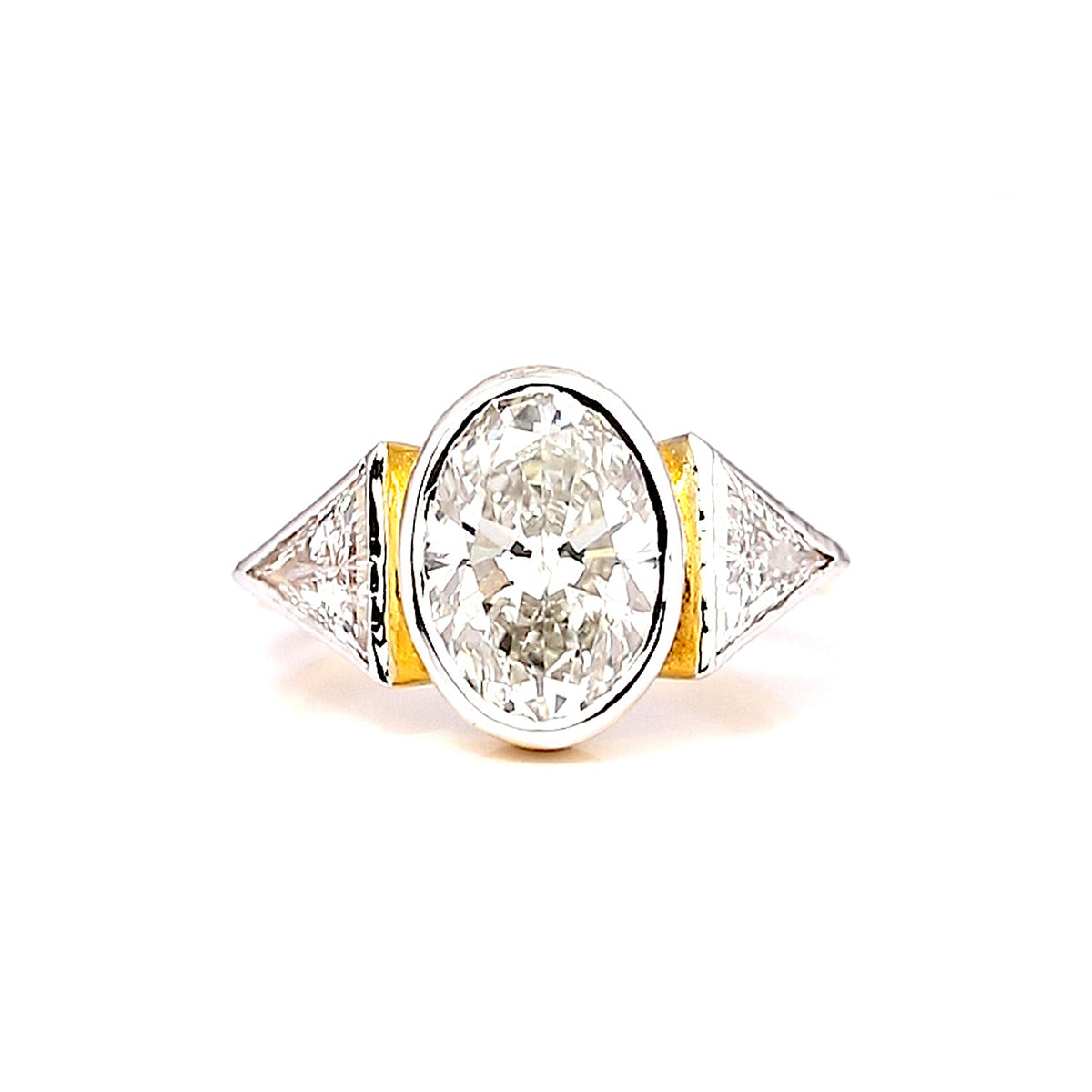 IGI Certified Lab Grown Diamond Three-Stone Ring, 1.00ct tw — 14K/18K Solid Gold
