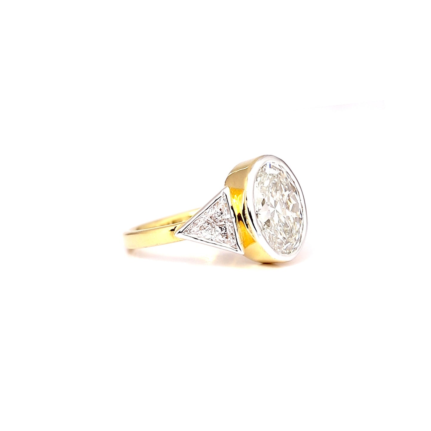 IGI Certified Lab Grown Diamond Three-Stone Ring, 1.00ct tw — 14K/18K Solid Gold