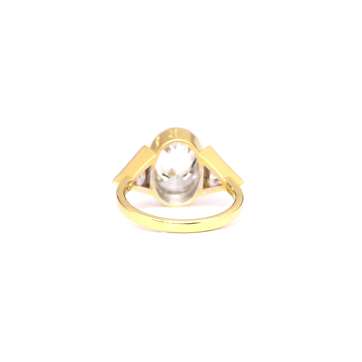 IGI Certified Lab Grown Diamond Three-Stone Ring, 1.00ct tw — 14K/18K Solid Gold