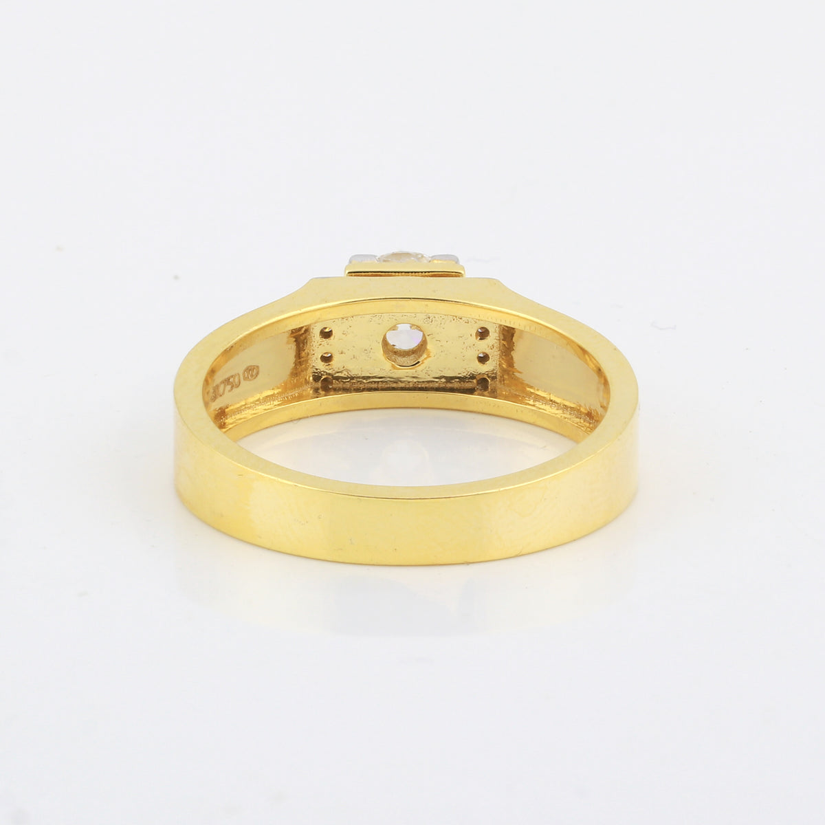 IGI Certified Lab Grown Diamond Round-Cut Ring — Solid 14K and 18K Gold