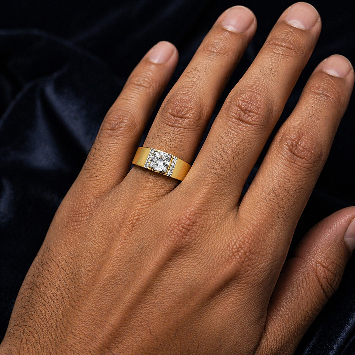 IGI Certified Lab Grown Diamond Round-Cut Ring — Solid 14K and 18K Gold
