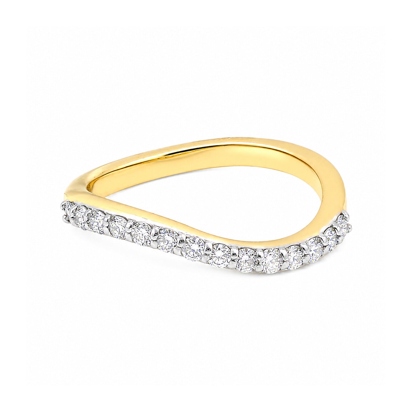 IGI Certified Lab Grown Diamond Round-Cut Halo Ring — 18K Solid Gold