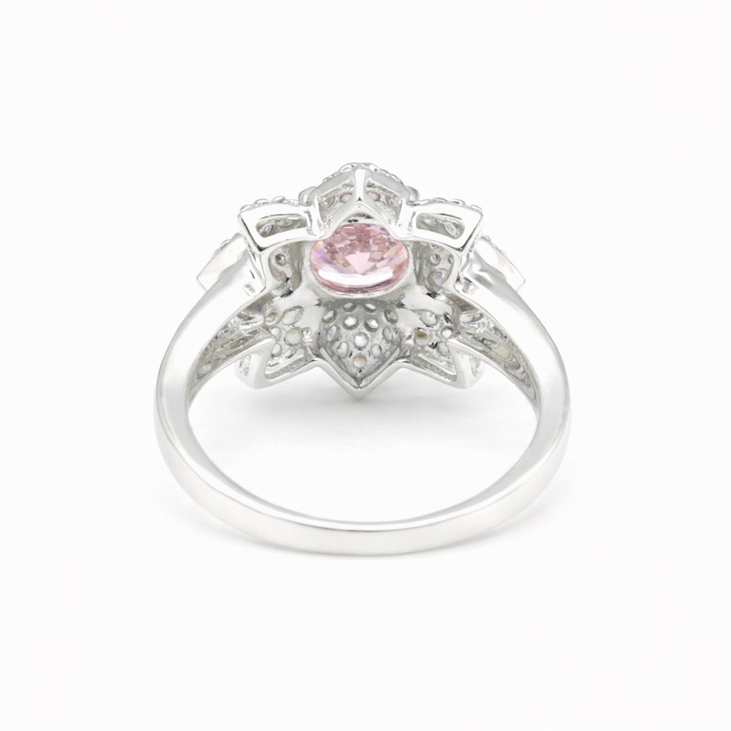 Moissanite Round Cut Ring 5.50 Ct. 925 Sterling Silver Gift for Her Women