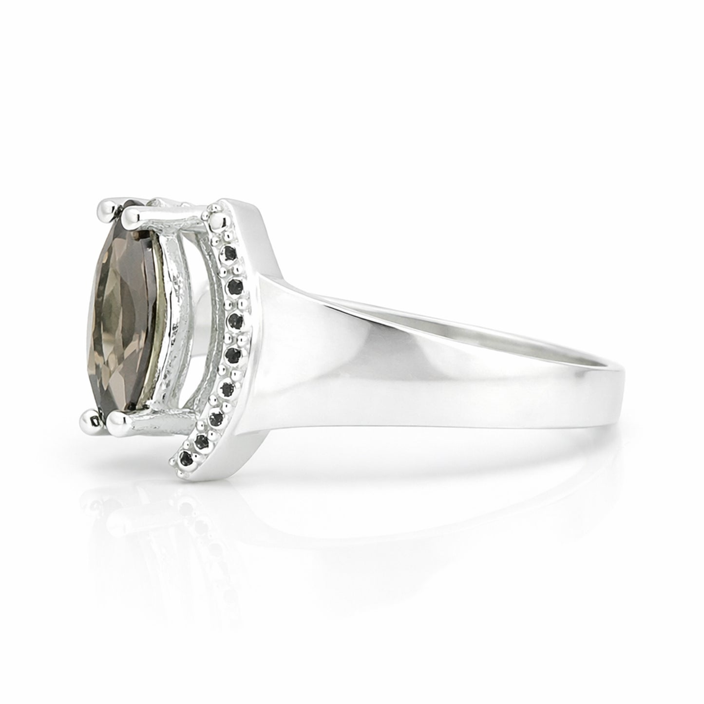 5.50 Ct. Topaz Marquise Solitaire Ring 925 Sterling Silver Mother's Day Fine Jew