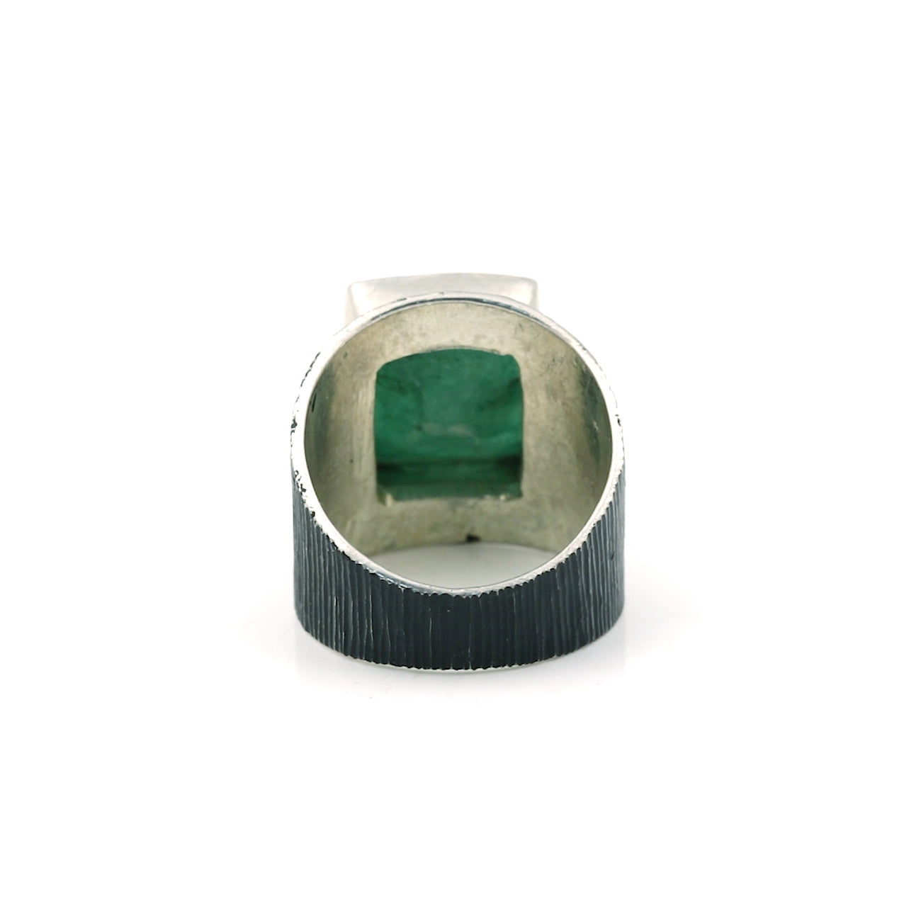 1.95 Ct. Emerald Emerald Solitaire Ring 925 Sterling Silver Anniversary Fine Jew