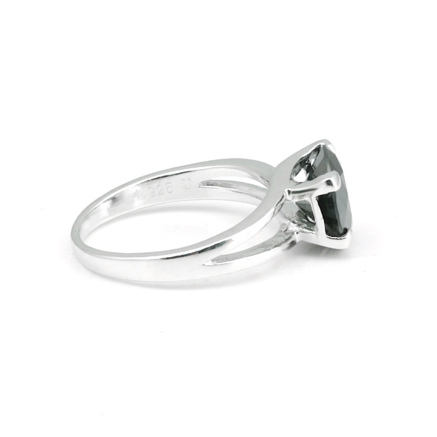 Moissanite Round Cut 3.65 Ct. Gemstone Ring 925 Sterling Silver Women Gift