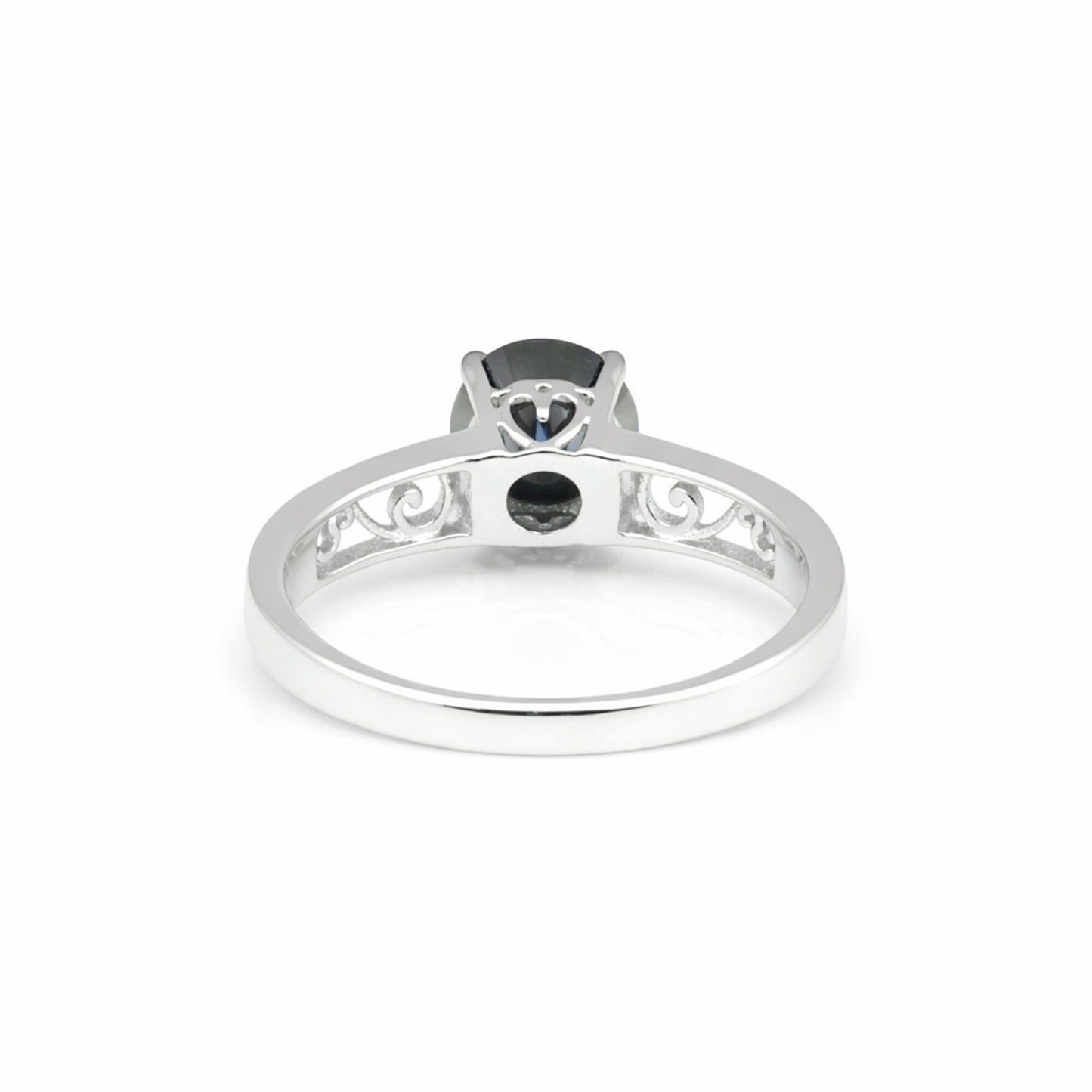 Moissanite Round Cut 4.82 Ct. Gemstone Ring 925 Sterling Silver Women Gift