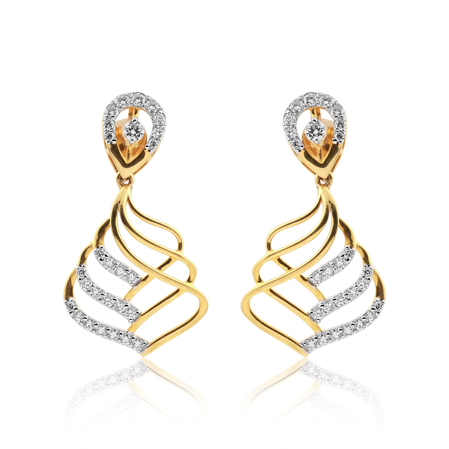 Stunning 0.90 Ct Diamond Stud Tops IGI Certified G-H VS High Quality