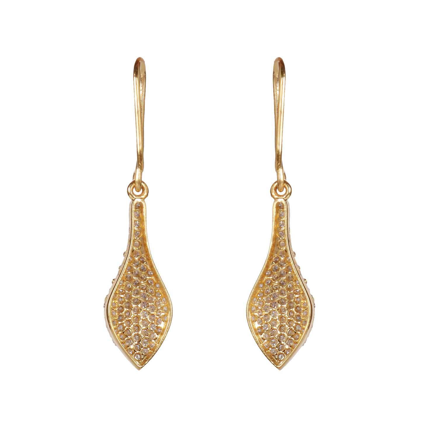 IGI Certified 0.72 Ct. Natural Diamond Earrings in 18K Gold For women
