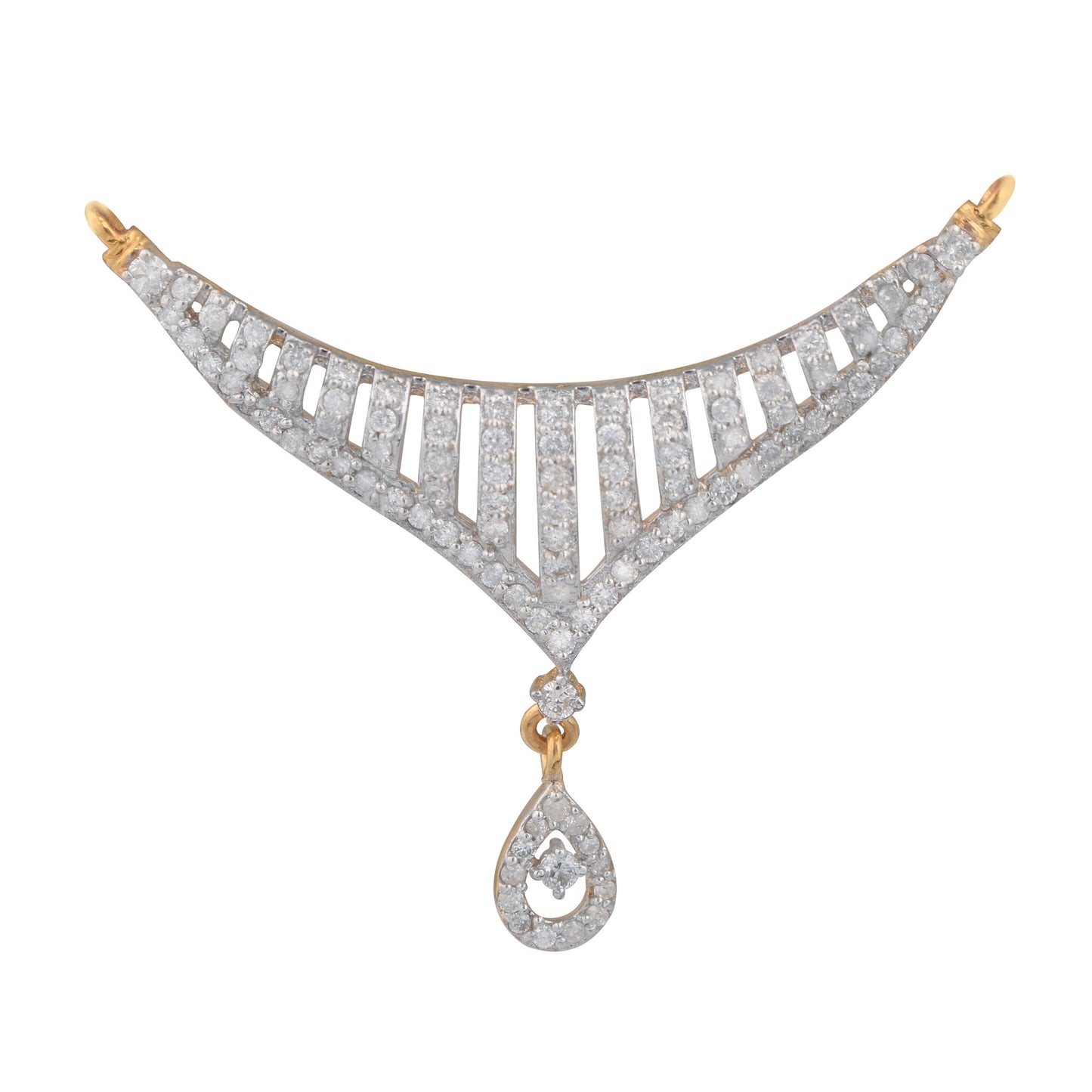 0.99 Ct IGI Certified Natural Diamond Elegant Pendant in 18K Gold Jewelry