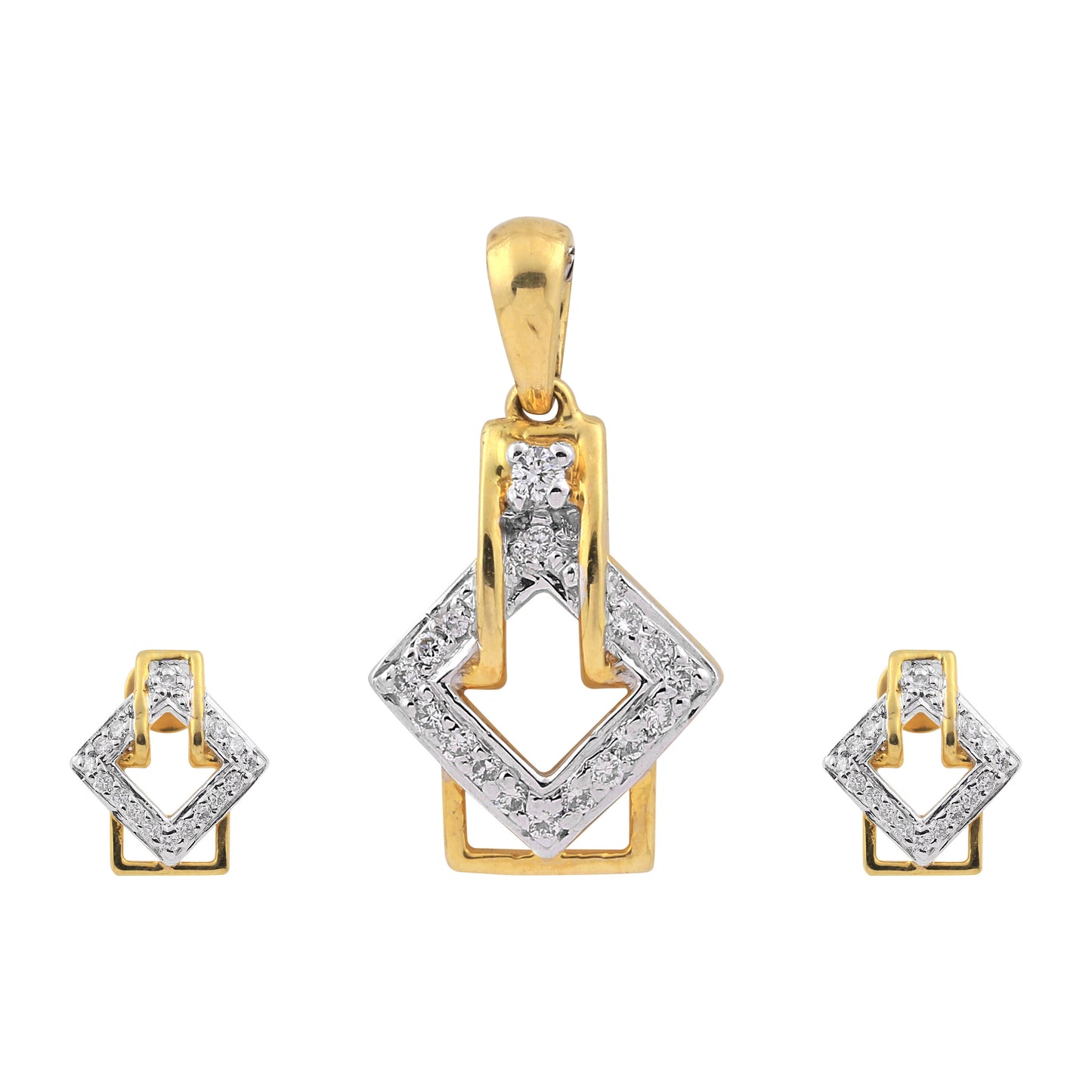 Elegant IGI Certified Natural Diamond Pendant 1.08 ct 18K Gold Necklace Jewelry