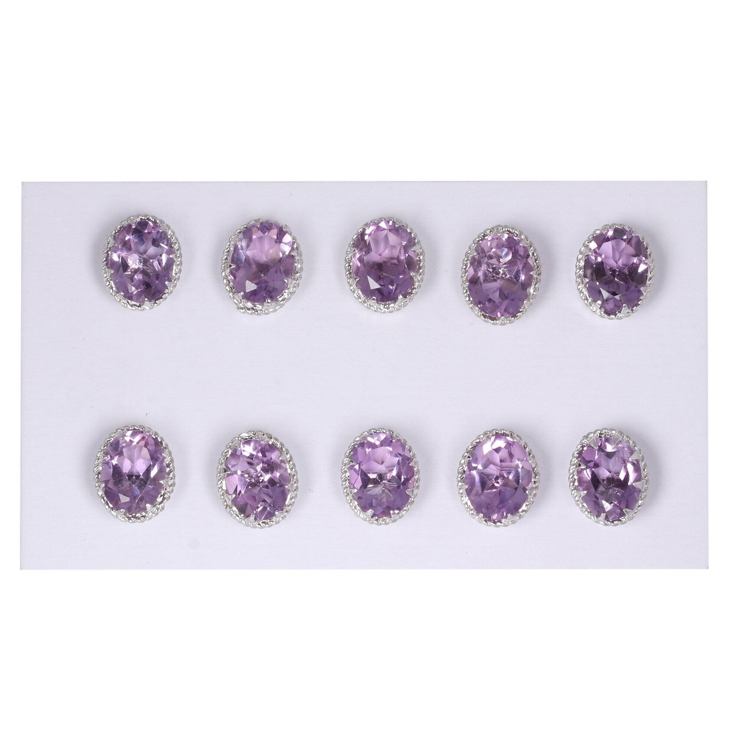 65 Ct Natural Purple Moonstone Earrings - GEMHUB & CO. - View 2