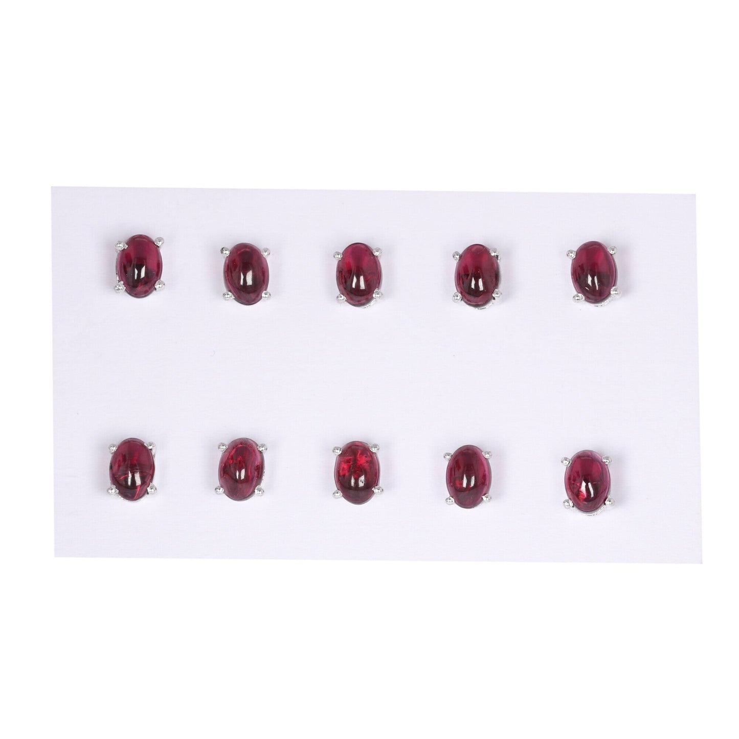 65 Ct Natural Red Garnet Earrings - GEMHUB & CO. - View 2