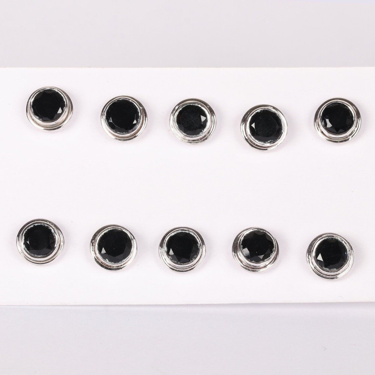 65 Ct Natural Black Agate Earrings - GEMHUB & CO. - View 3