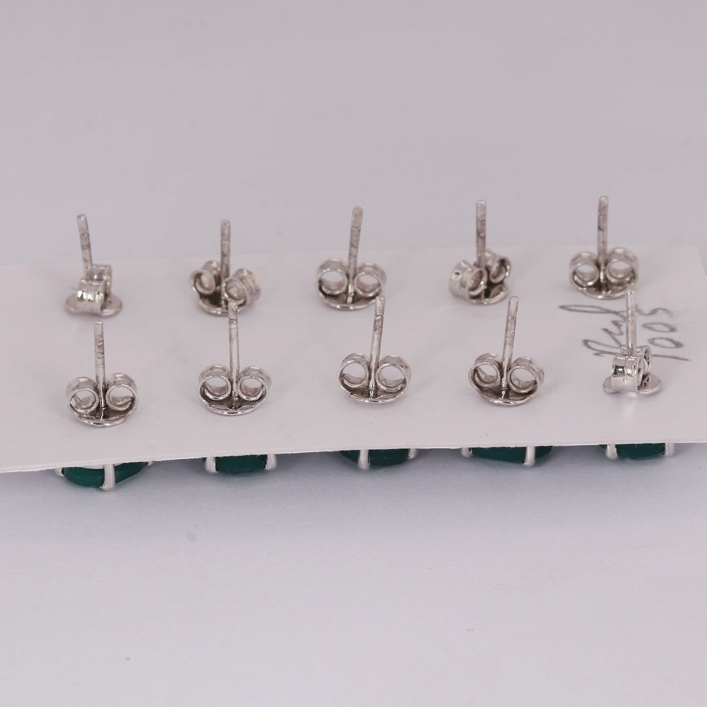 65 Ct Natural Green Emerald Earrings - GEMHUB & CO. - View 4