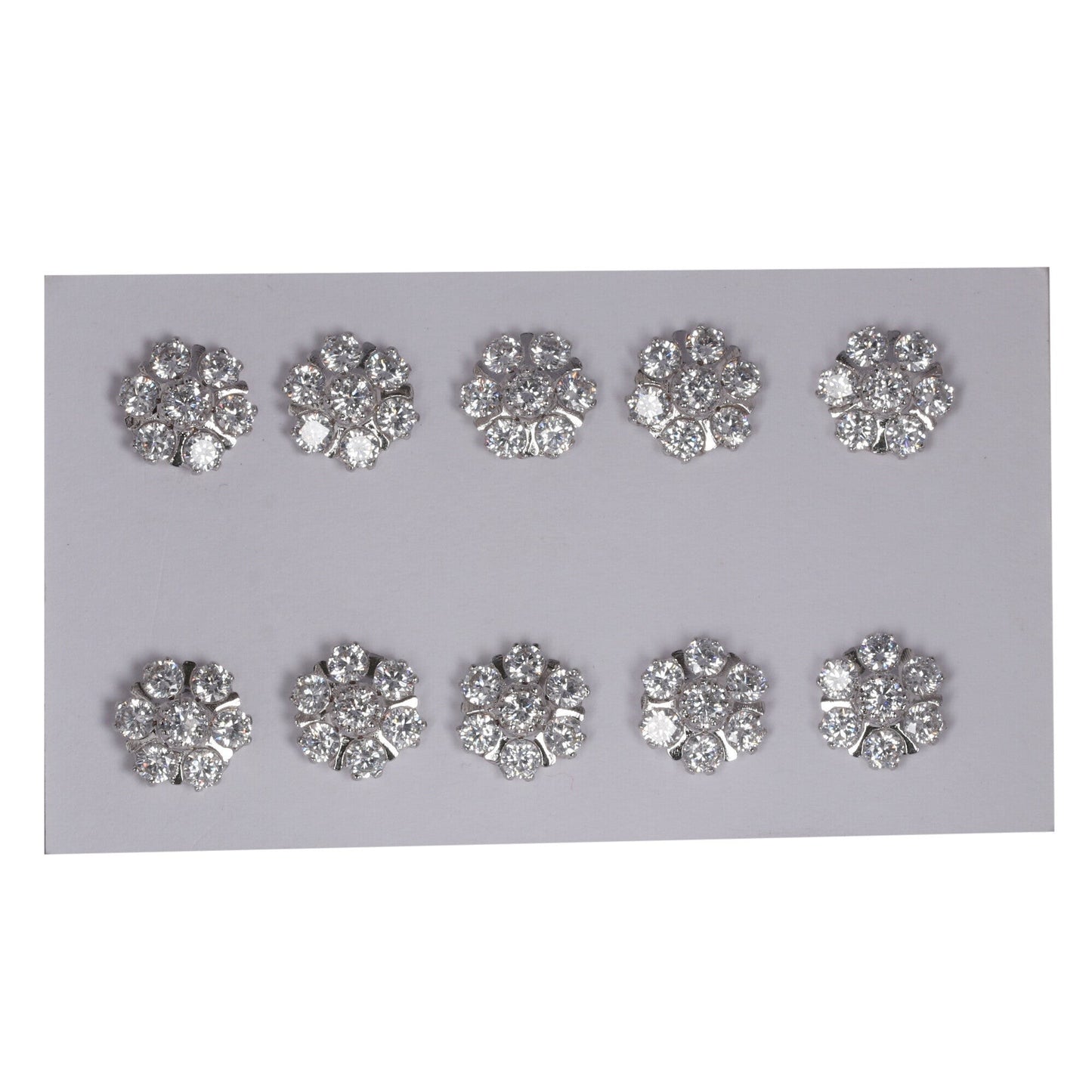 65 Ct Natural White Topaz Earrings - GEMHUB & CO. - View 2