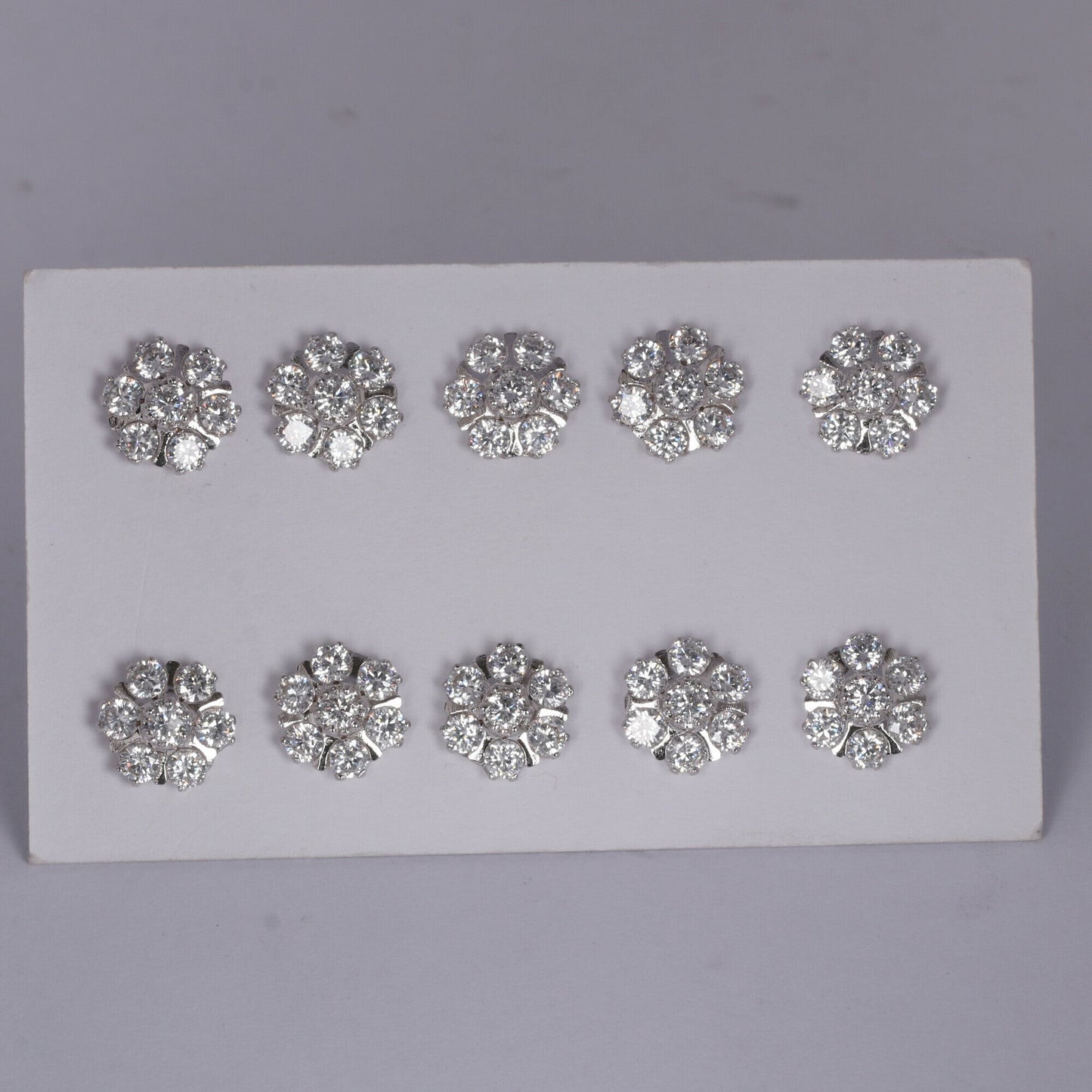 65 Ct Natural White Topaz Earrings - GEMHUB & CO. - View 3