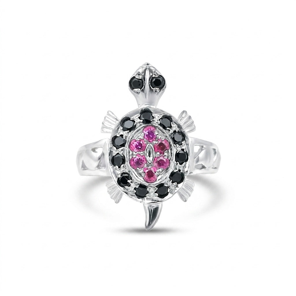 Round Cut Ruby Ring in 925 Sterling Silver 2.00 Ct Pink for Engagement
