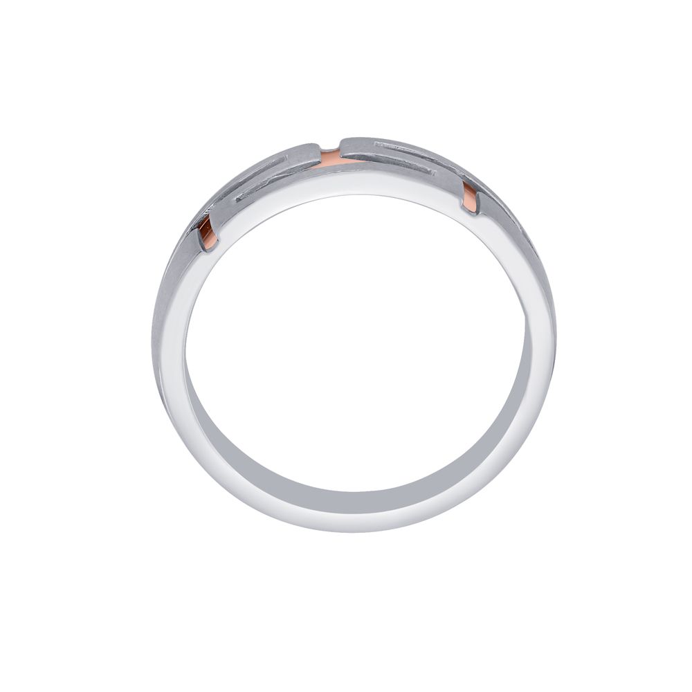 Unique Men's Finger Ring in Platinum - Image 3 - GEMHUB & CO.