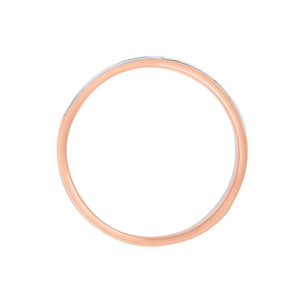 Sturdy Dual Metal Platinum Ring For Men - Image 3 - GEMHUB & CO.