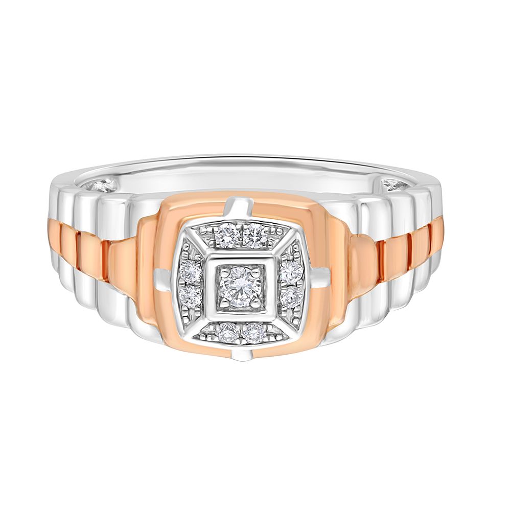Vintage Design Diamond Ring For Men - Image 2 - GEMHUB & CO.
